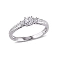 thumbnail image 1 of Everly Women's Diamond 10K White Gold Engagement Ring, 1 of 6