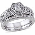 thumbnail image 1 of Everly Women's Diamond 14k White Gold Bridal Set, 1 of 1