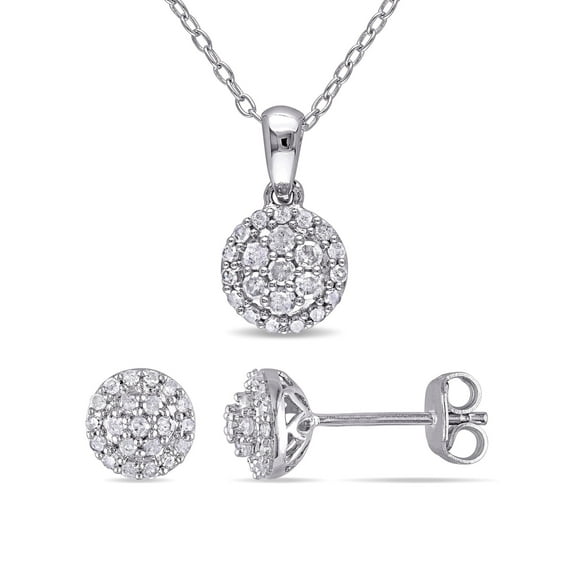 Everly Women's Diamond Sterling Silver Earrings