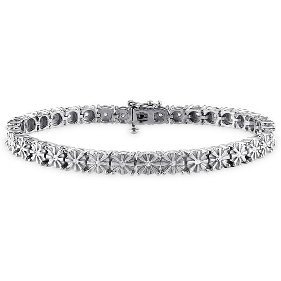 Everly Women's Diamond Diamond Sterling Silver Tennis Bracelet