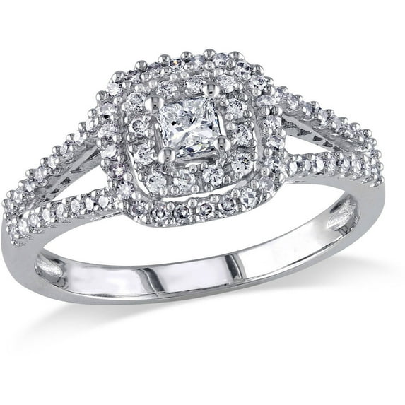 Everly Women's Diamond 14K White Gold Engagement Ring