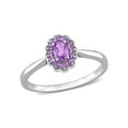 thumbnail image 1 of Everly Women's Amethyst Sterling Silver Ring, 1 of 6