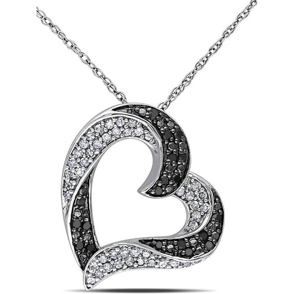 Everly Women's Diamond and Diamond 10k White Gold Necklace