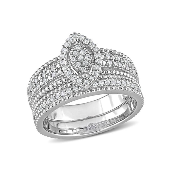 Everly Women's Diamond Sterling Silver Engagement Ring