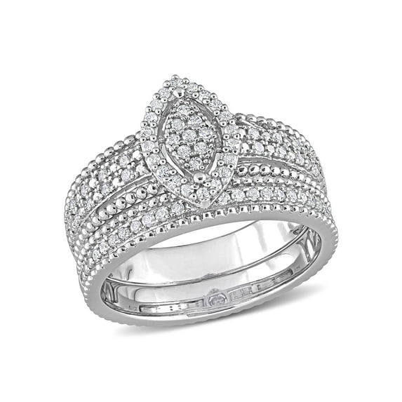 Everly Women's Diamond Sterling Silver Engagement Ring