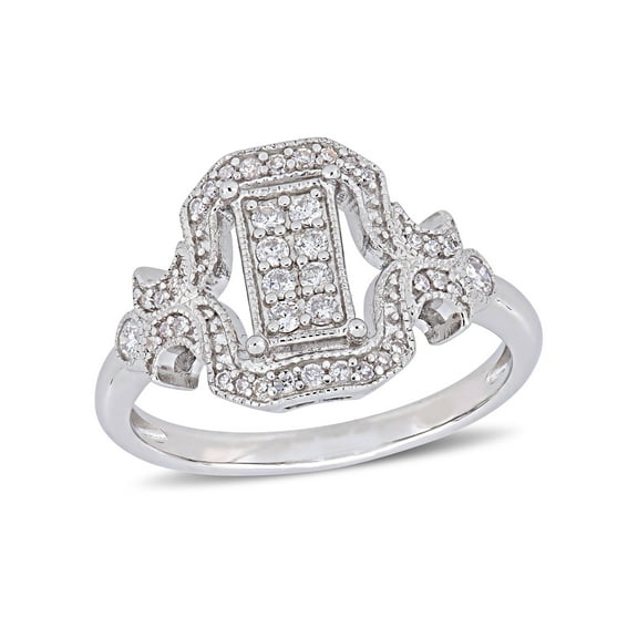 Everly Women's Diamond Sterling Silver Engagement Ring