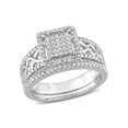 thumbnail image 1 of Everly Women's Diamond Sterling Silver Bridal Set, 1 of 6