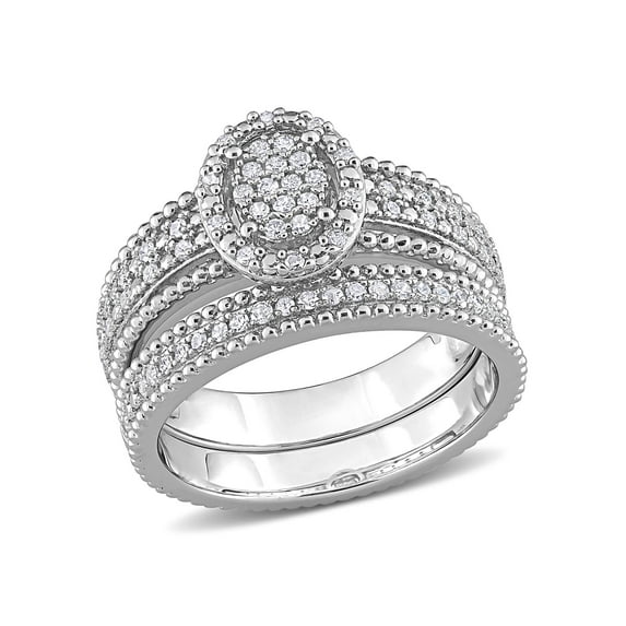 Everly Women's Diamond Sterling Silver Engagement Ring