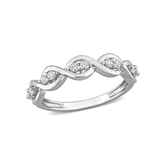 Everly Women's Moissanite Sterling Silver Ring