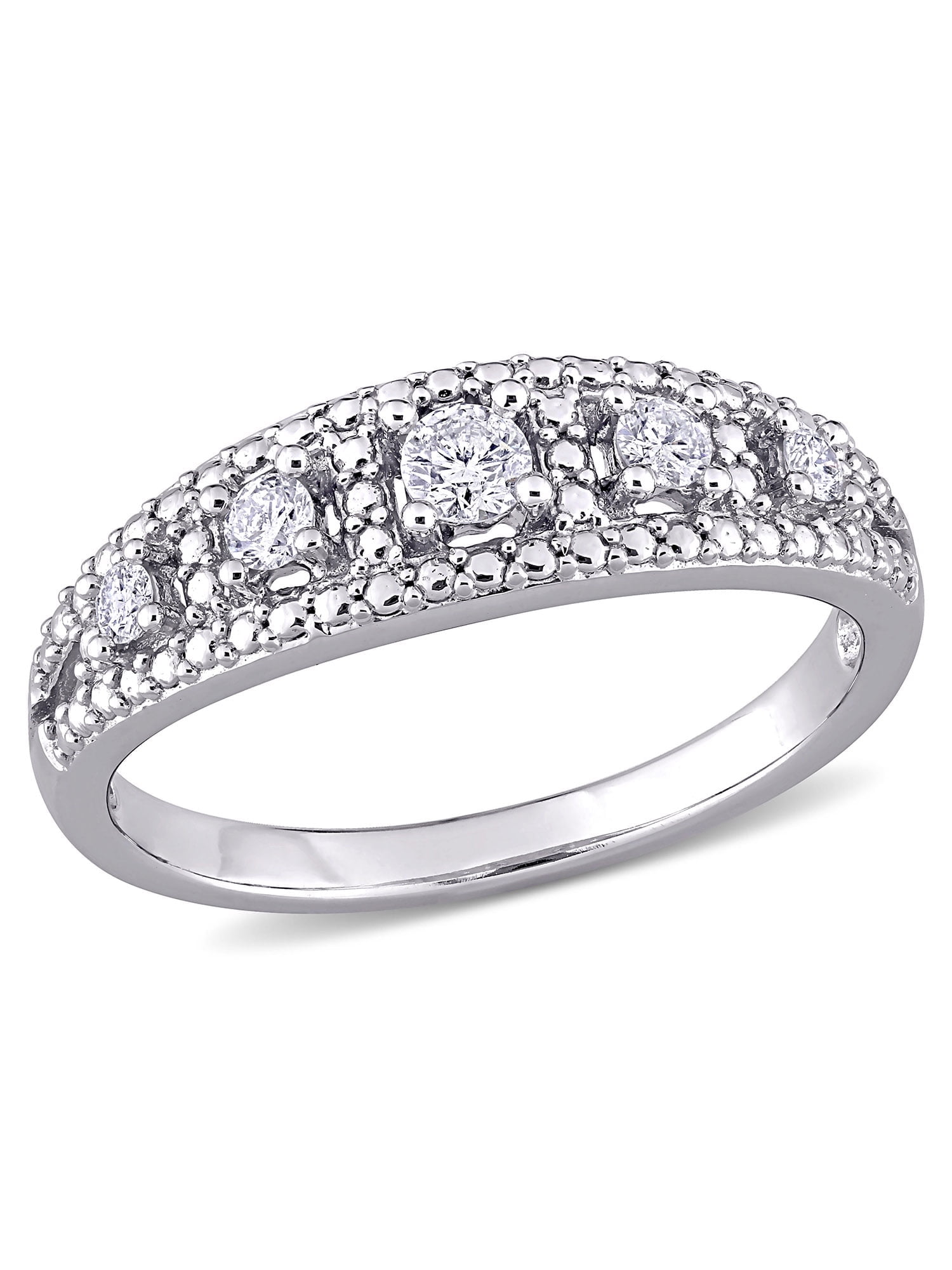 Everly Women's Diamond 10k White Gold Ring