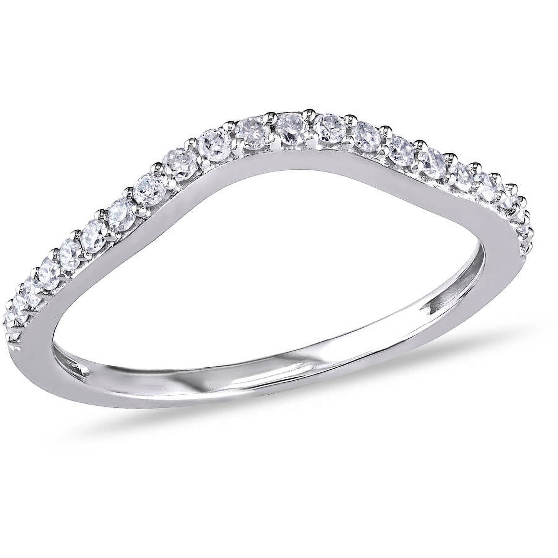 Everly Women's Diamond White Gold Wedding Ring