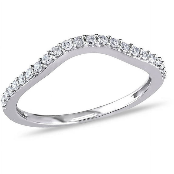 Everly Women's Diamond White Gold Wedding Ring