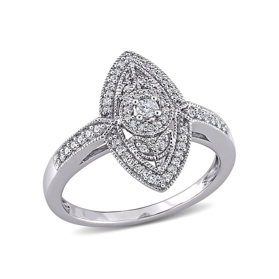 Everly Women's Diamond Sterling Silver Engagement Ring