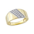 thumbnail image 1 of Everly Men's Diamond Sterling Silver Wedding Ring, 1 of 7