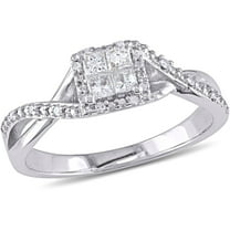 Everly Women's Diamond Sterling Silver Engagement Ring