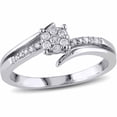 thumbnail image 1 of Everly Women's Diamond 10K White Gold Engagement Ring, 1 of 1