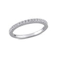 thumbnail image 1 of Everly Women's Created Moissanite 10k White Gold Wedding Ring, 1 of 7