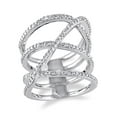 thumbnail image 1 of Everly Women's Diamond Sterling Silver Ring, 1 of 6