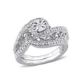 thumbnail image 1 of Everly Women's Diamond Sterling Silver Bridal Set, 1 of 7