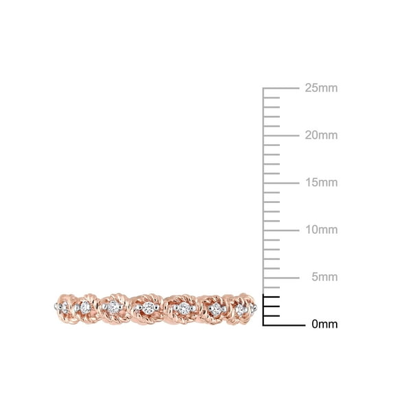Everly Women's Diamond 10k Rose Gold Ring