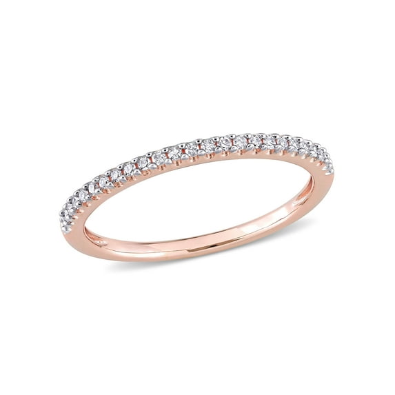 Everly Women's Diamond 14k Rose Gold Wedding Ring
