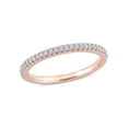 thumbnail image 1 of Everly Women's Diamond 14k Rose Gold Wedding Ring, 1 of 7