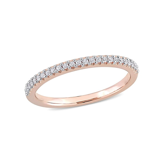 Everly Women's Diamond 14k Rose Gold Wedding Ring