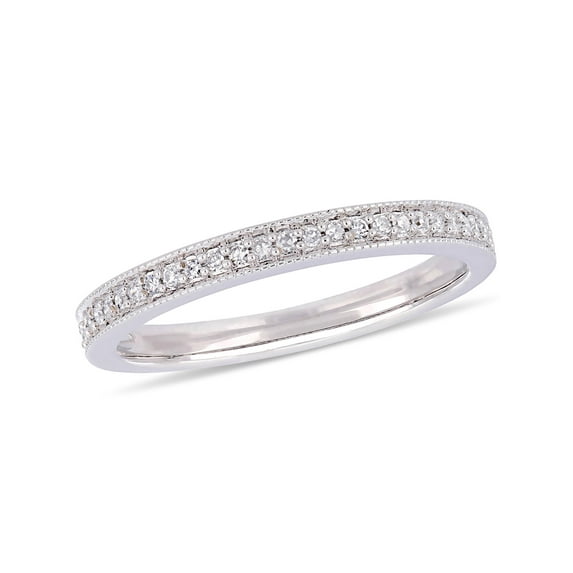 Everly Women's Diamond 14k White Gold Wedding Ring