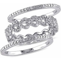 Everly Women's Diamond Sterling Silver Bridal Set