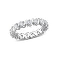 thumbnail image 1 of Everly Women's Moissanite Sterling Silver Ring, 1 of 7