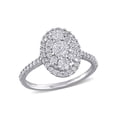 thumbnail image 1 of Everly Women's Diamond 10K White Gold Engagement Ring, 1 of 7
