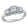thumbnail image 1 of Everly Women's Diamond 10K White Gold Engagement Ring, 1 of 7