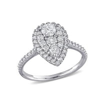 Everly Women's Diamond 10K White Gold Engagement Ring