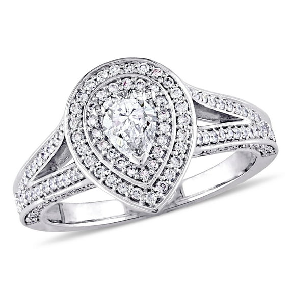 Everly Women's Diamond 14K White Gold Engagement Ring