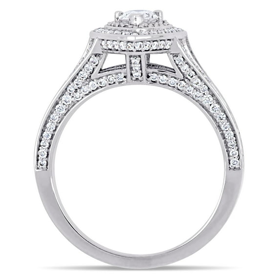 Everly Women's Diamond 14K White Gold Engagement Ring
