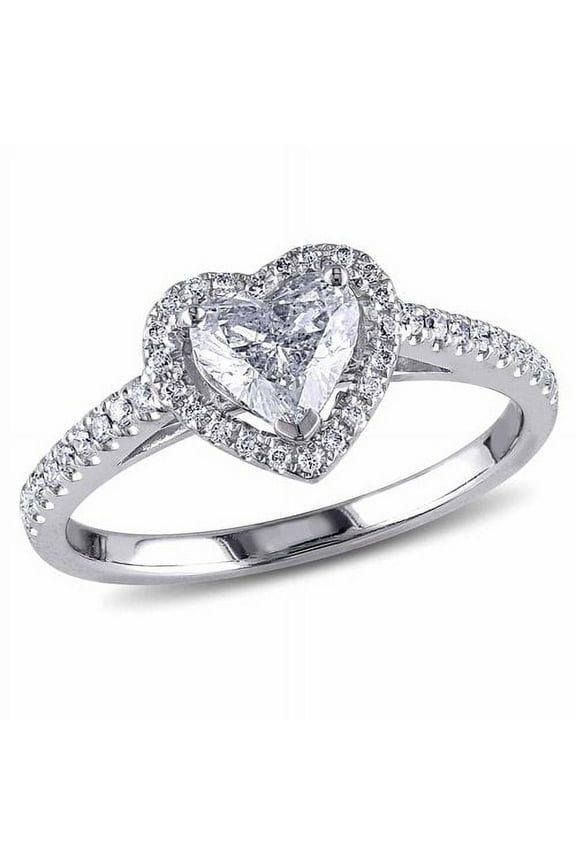 Women's Diamond 14K White Gold Engagement Ring