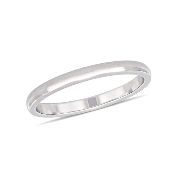 Everly Women's 10k White Gold Wedding Ring