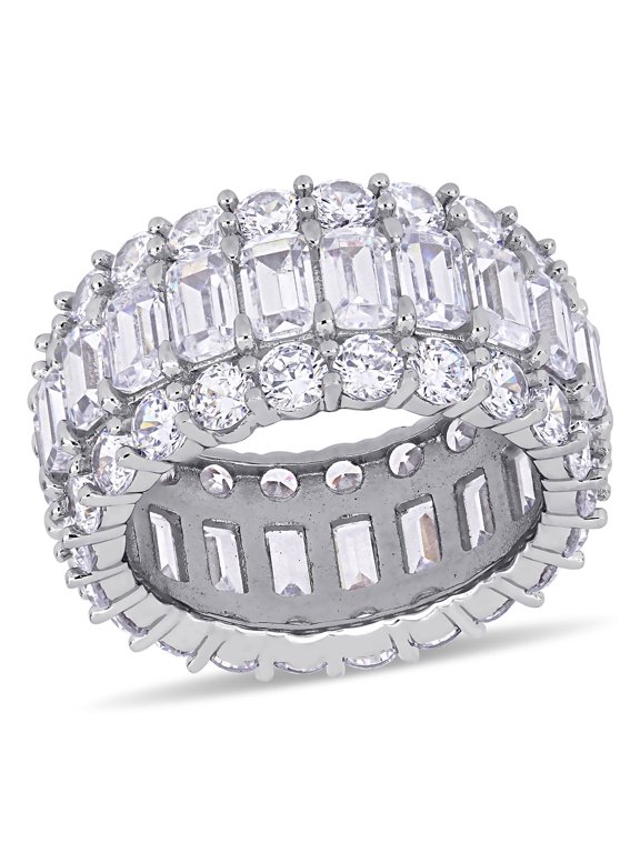 Women's Cubic Zirconia Sterling Silver Ring