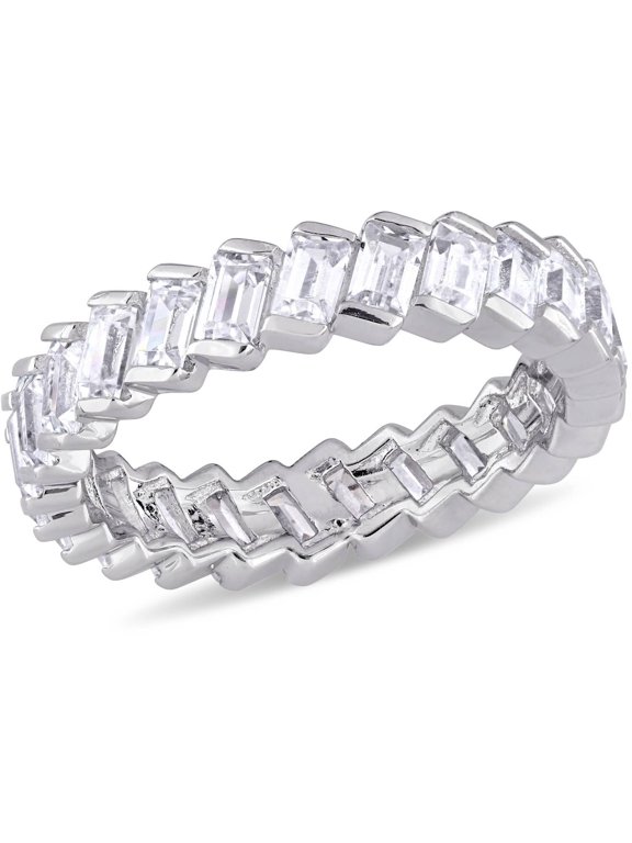 Women's Cubic Zirconia Sterling Silver Ring