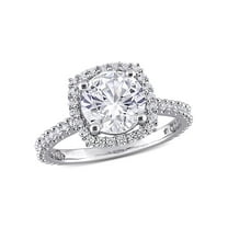 Everly Women's Sapphire Sterling Silver Engagement Ring