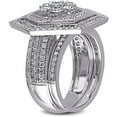 thumbnail image 1 of Everly Women's Diamond 10k White Gold Bridal Set, 1 of 1