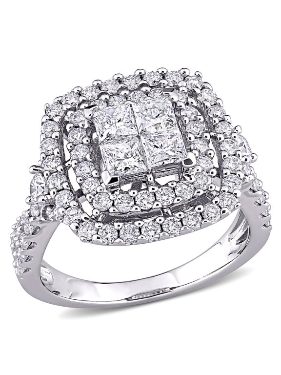 Women's Diamond 14K White Gold Engagement Ring