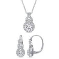 thumbnail image 1 of Everly Women's Sapphire Sterling Silver Jewelry Set, 1 of 6