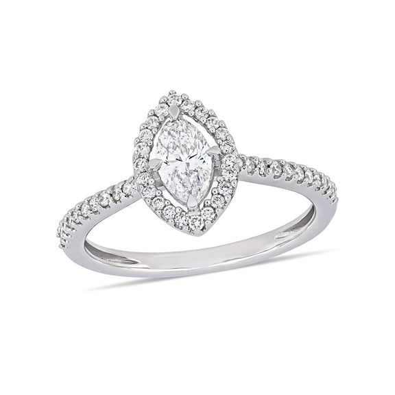 Everly Women's Diamond 14K White Gold Engagement Ring