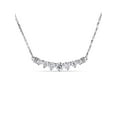 thumbnail image 1 of Everly Women's Diamond 14k White Gold Necklace, 1 of 7