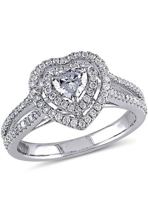 Women's Diamond 14K White Gold Engagement Ring