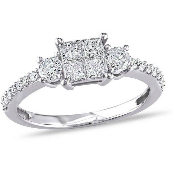 Everly Women's Diamond 14K White Gold Engagement Ring