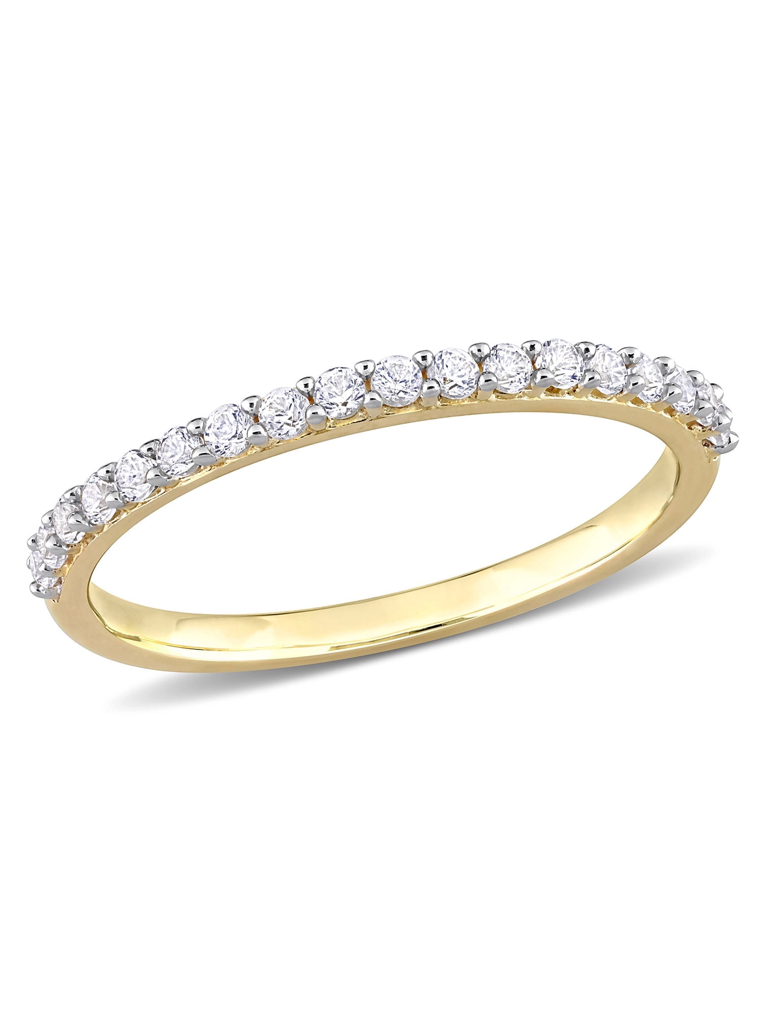 Everly Women's Created Sapphire 10k Yellow Gold Ring