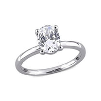 Everly Women's Sapphire 10K White Gold Engagement Ring