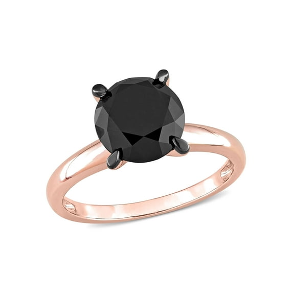 Everly Women's Diamond 14K Rose Gold Plated Engagement Ring